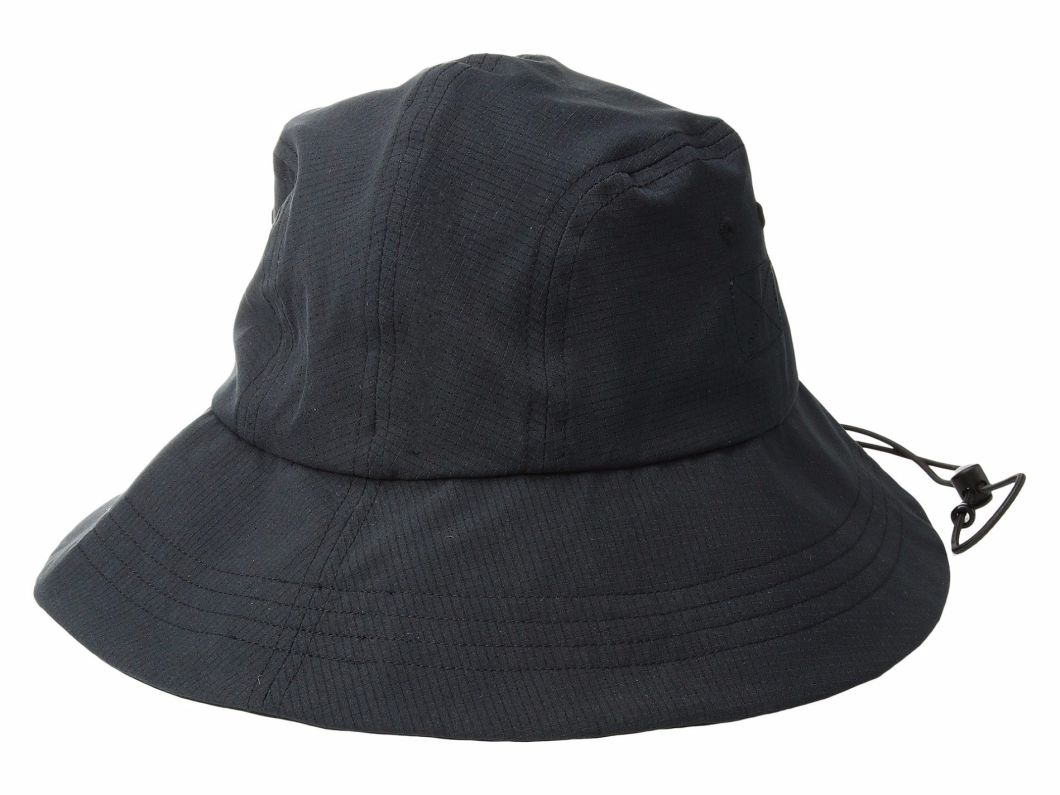 Wholesale Custom 100 Cotton Blank Bucket Men Hat Black With String wholesale-custom-100-cotton-blank-bucket-men-hat-black-with-string