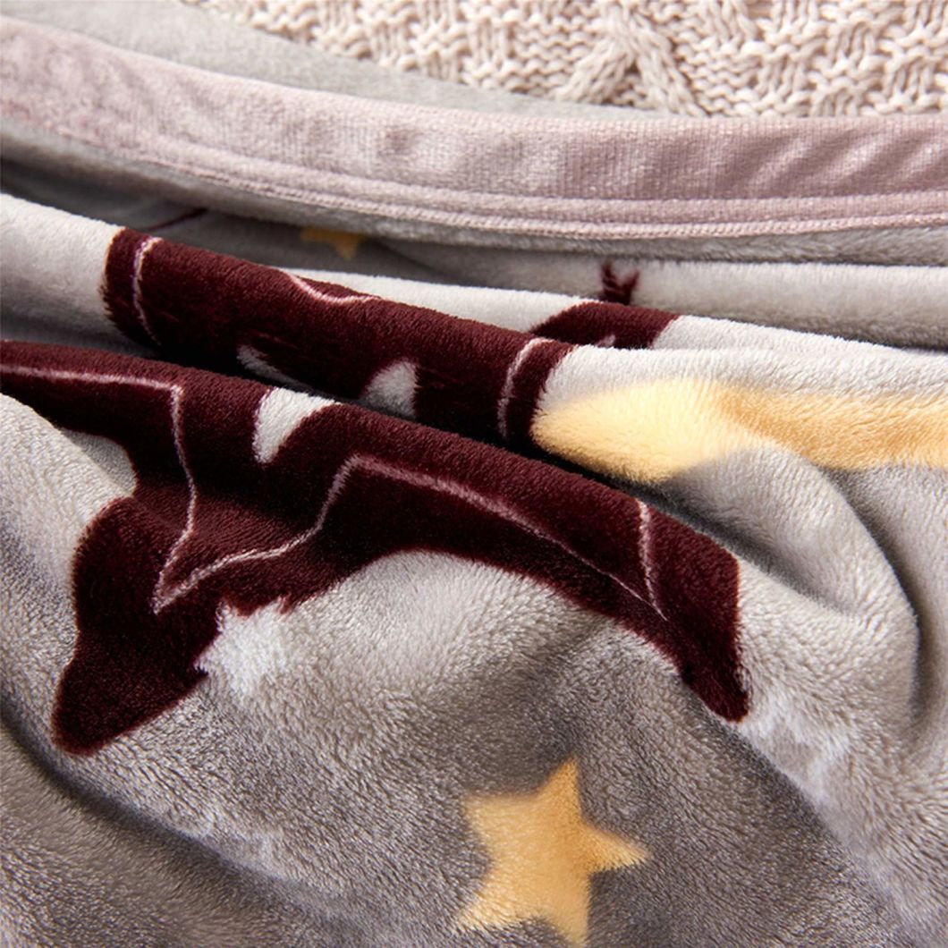 Sedex Audit Bright Star Pattern Flame Retardant Fleece Blanket Buy